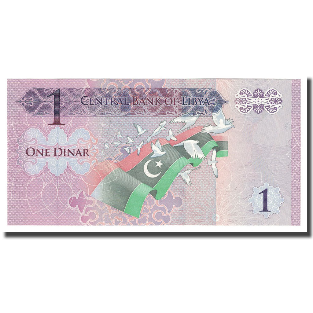 Billet, Libya, 1 Dinar, 2013, KM:76, NEUF