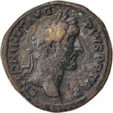 Antoninus Pius, Sestertius, Roma, VF(30-35), Copper, Cohen #274, 30.50