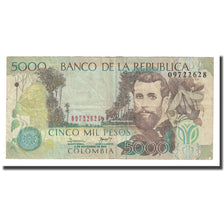 Banknot, Colombia, 5000 Pesos, 2005, 2005-11-02, KM:452f, EF(40-45)