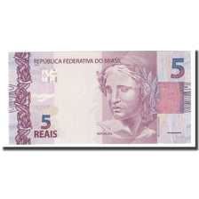 Banconote, Brasile, 5 Reais, 2010, FDS