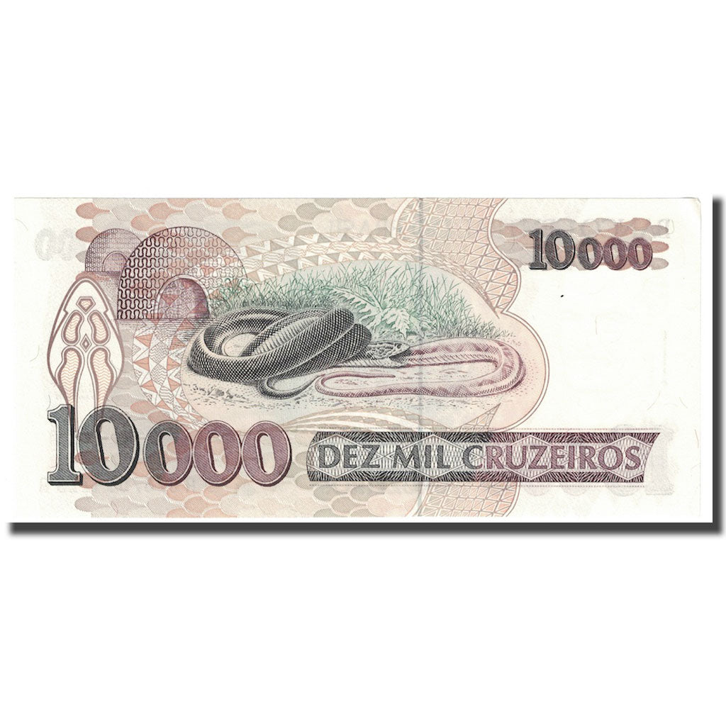 Banconote, Brasile, 10,000 Cruzeiros, Undated (1991-93), KM:233b, FDS