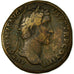 Coin, Antoninus Pius, Sestertius, Roma, EF(40-45), Copper, Cohen:508