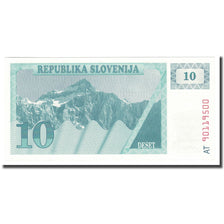 Billet, Slovénie, 10 (Tolarjev), 1990, KM:4a, NEUF