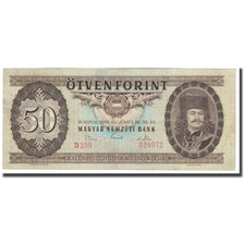 Biljet, Hongarije, 50 Forint, 1969, 1969-06-30, KM:170b, TTB+