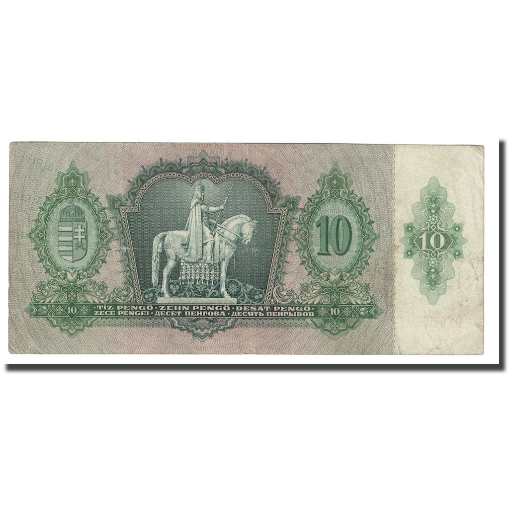 Banknote, Hungary, 10 Pengö, 1936, 1936-12-22, KM:100, AU(50-53)