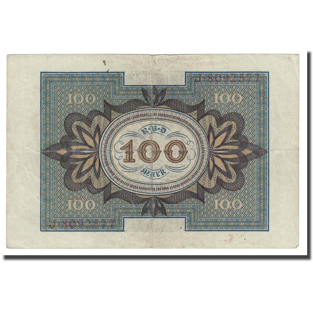 Nota, Alemanha, 100 Mark, 1920, 1920-11-01, KM:69a, EF(40-45)