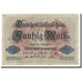 Banknote, Germany, 50 Mark, 1914, 1914-08-05, KM:49b, EF(40-45)