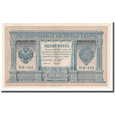 Nota, Rússia, 1 Ruble, 1898, KM:15, AU(55-58)