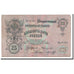 Nota, Rússia, 25 Rubles, 1909, KM:12a, VF(30-35)