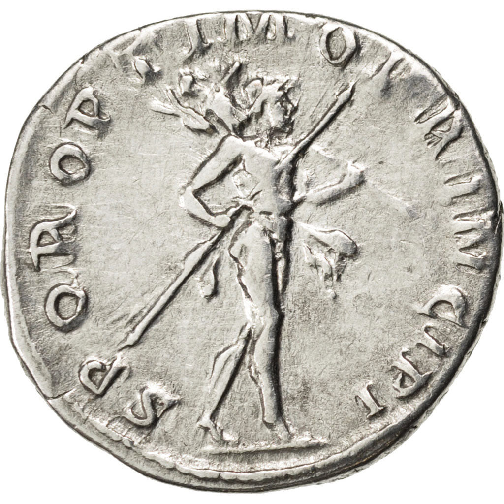 Trajan, Denarius, Roma, AU(50-53), Silver, Cohen #372, 3.40