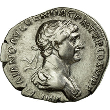 Coin, Trajan, Denarius, Roma, AU(50-53), Silver, Cohen:278