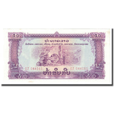 Banconote, Laos, 50 Kip, 1975, KM:22a, SPL