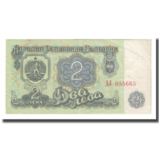 Biljet, Bulgarije, 2 Leva, 1974, KM:94a, SUP