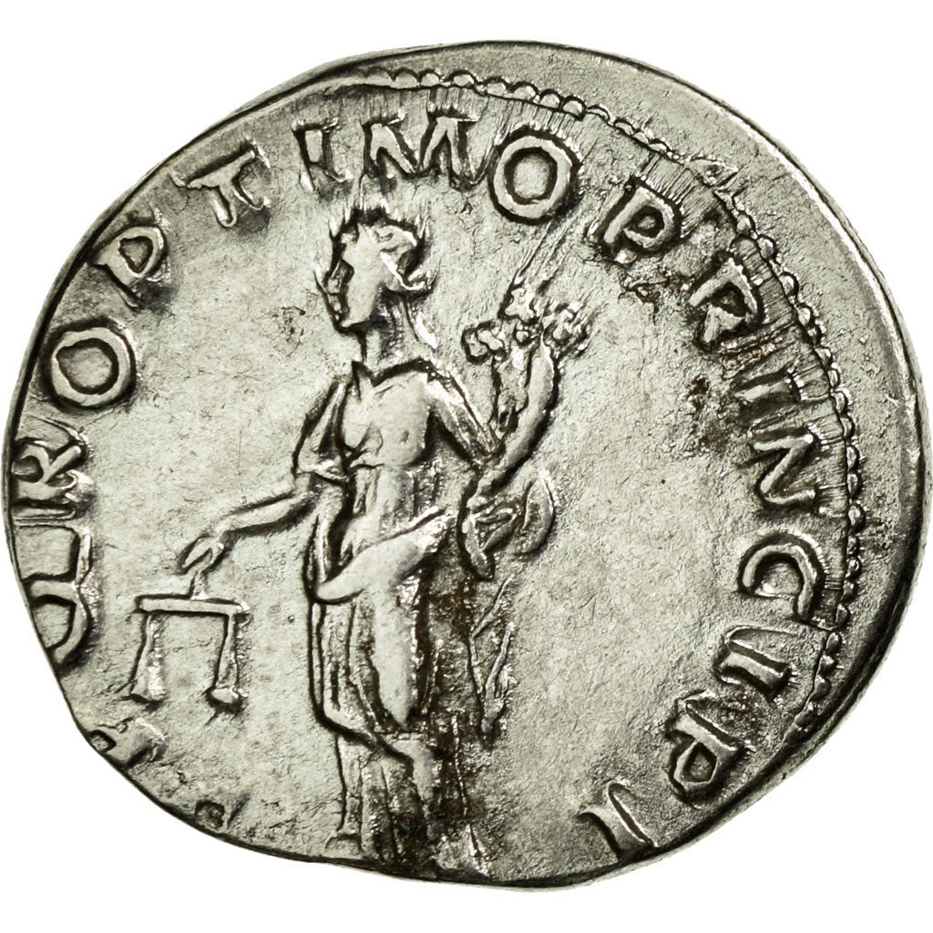 Monnaie, Trajan, Denier, Roma, TTB+, Argent, Cohen:462