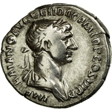 Coin, Trajan, Denarius, Roma, EF(40-45), Silver, Cohen:398