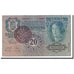 Banknote, Hungary, 20 Korona, 1913, 1913-01-02, KM:23, UNC(63)