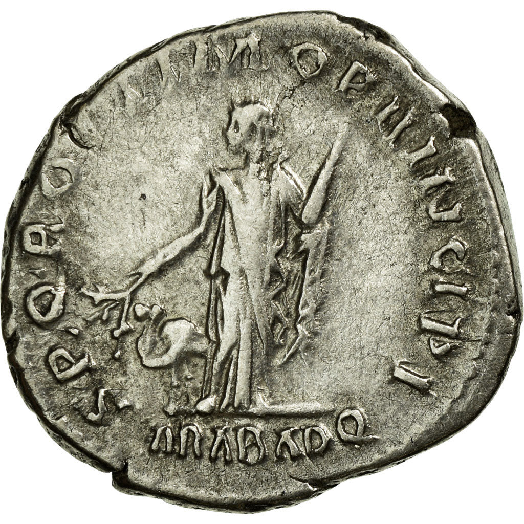 Coin, Trajan, Denarius, Roma, EF(40-45), Silver, Cohen:26