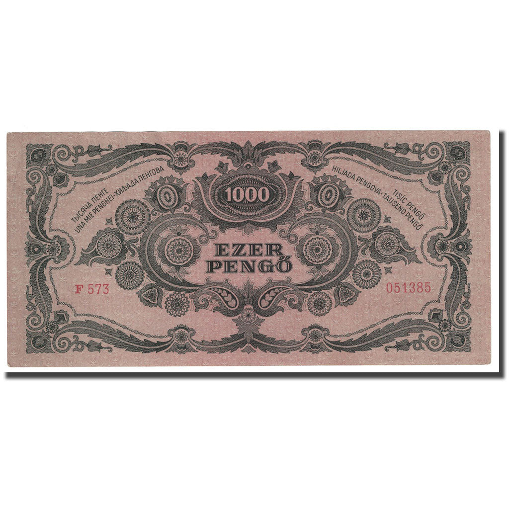 Banknote, Hungary, 1000 Pengö, 1945, 1945-07-15, KM:118b, UNC(64)