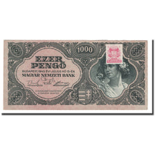 Billete, 1000 Pengö, 1945, Hungría, 1945-07-15, KM:118b, SC+
