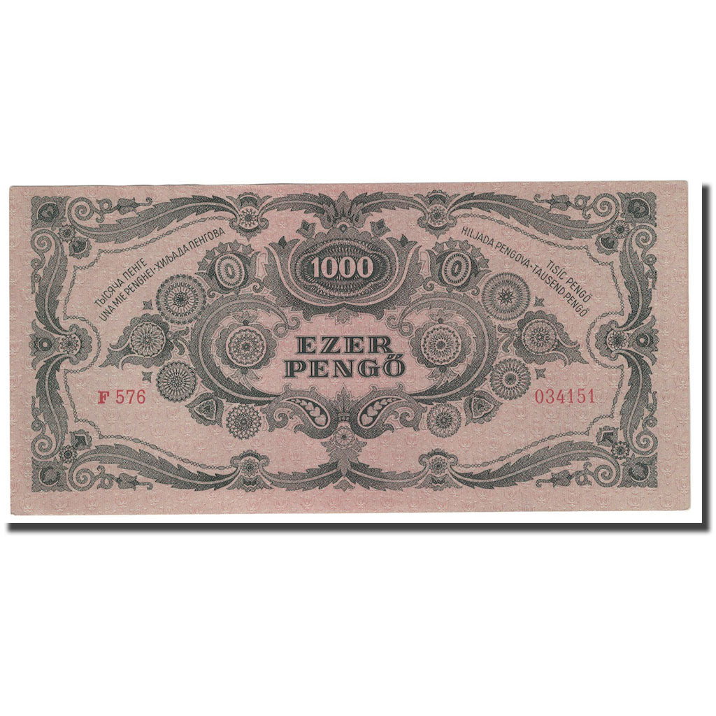 Banknote, Hungary, 1000 Pengö, 1945, 1945-07-15, KM:118b, UNC(64)