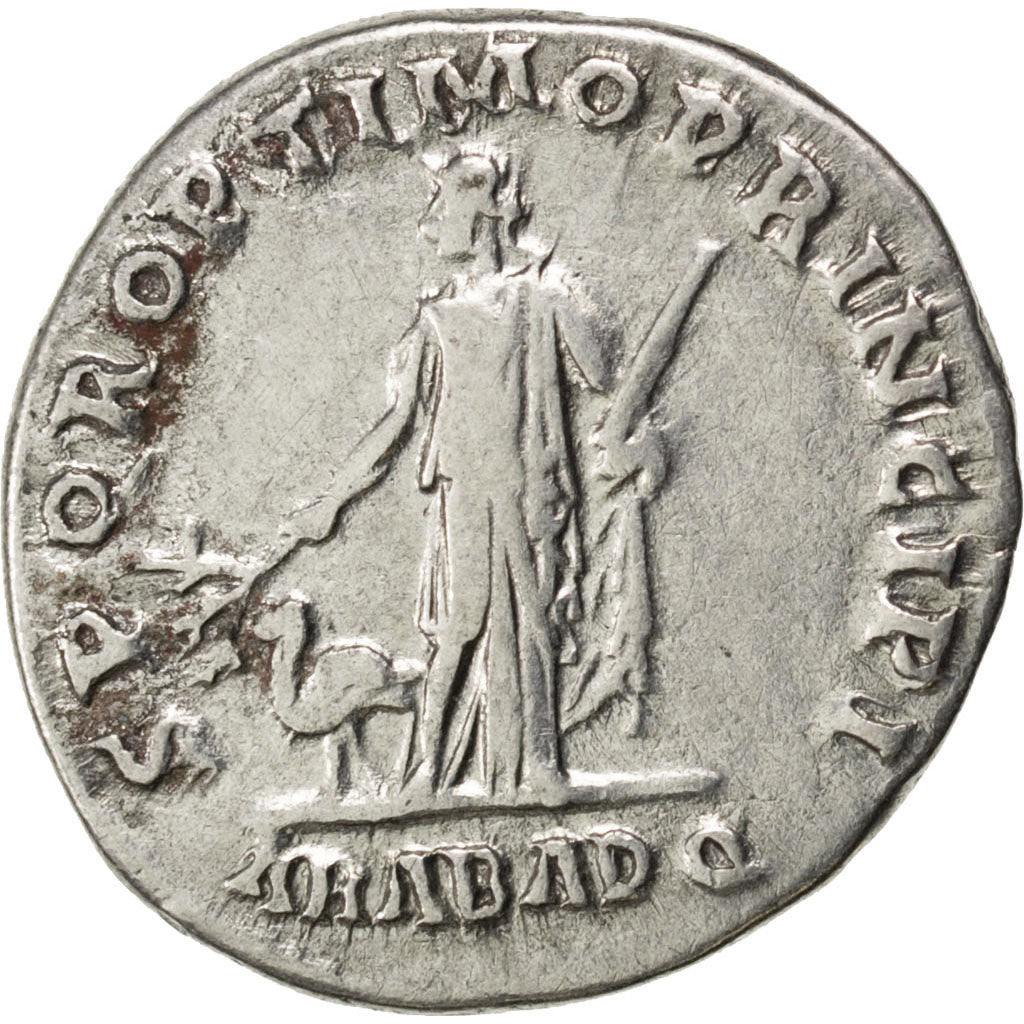 Trajan, Denarius, Roma, EF(40-45), Silver, Cohen #26, 3.50