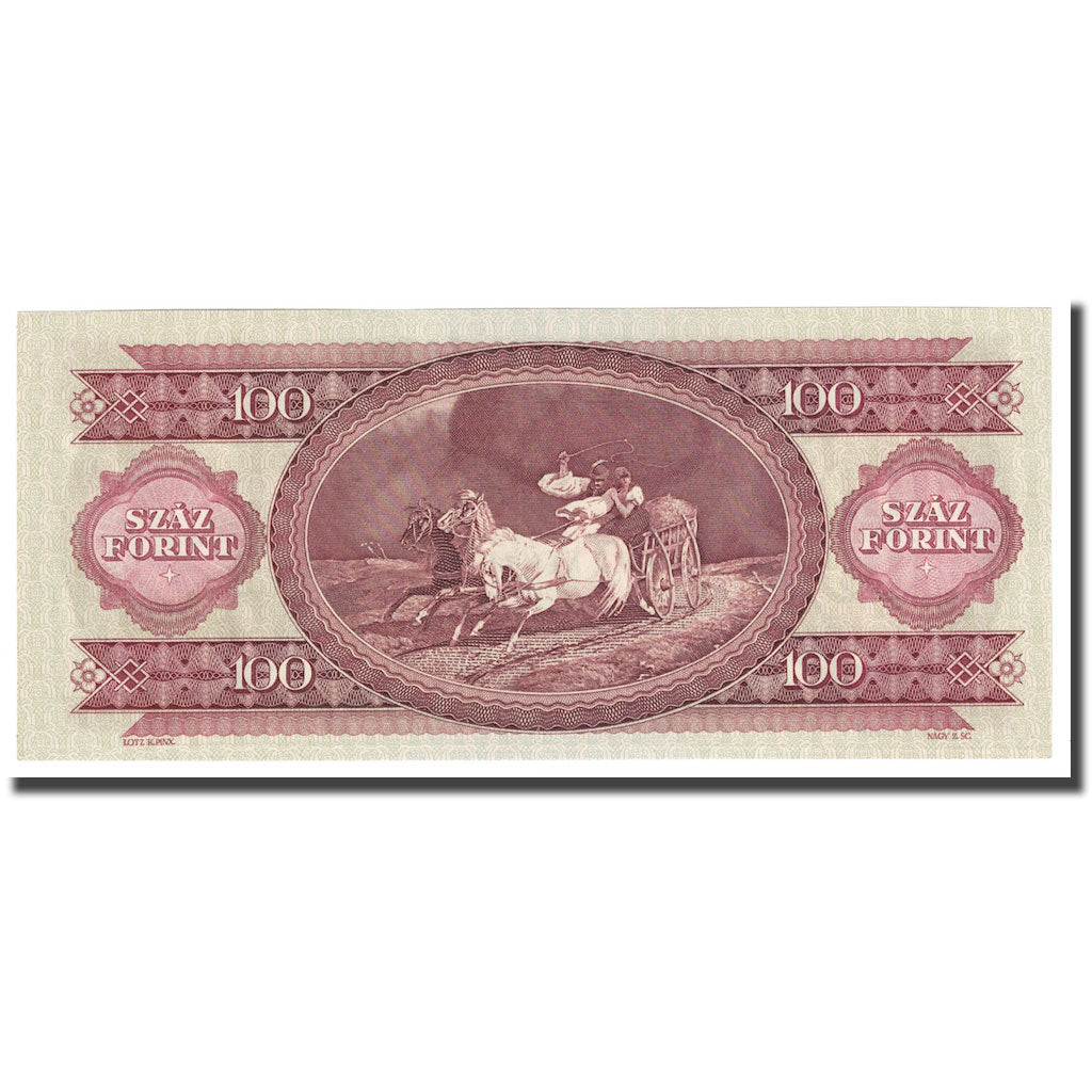 Banknot, Węgry, 100 Forint, 1980, 1980-09-30, KM:171f, UNC(64)