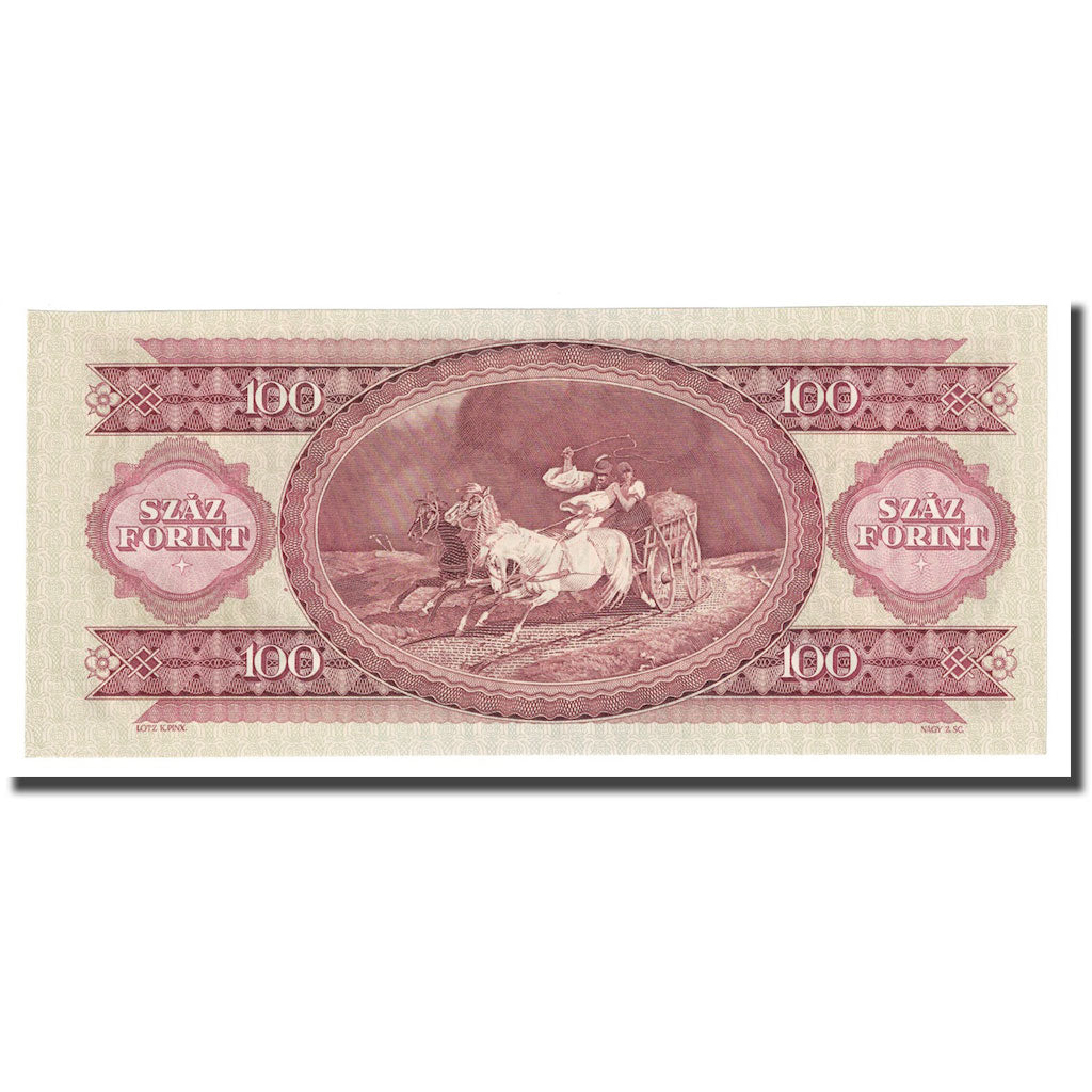Banknote, Hungary, 100 Forint, 1980, 1980-09-30, KM:171f, UNC(65-70)