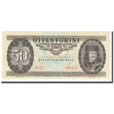 Banknote, Hungary, 50 Forint, 1989, 1989-01-10, KM:170h, UNC(65-70)