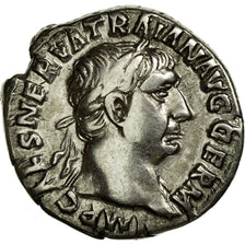 Coin, Trajan, Denarius, Roma, EF(40-45), Silver, Cohen:234