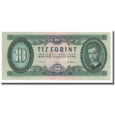 Banknote, Hungary, 10 Forint, 1962, 1962-10-12, KM:168c, UNC(65-70)