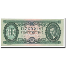 Banknote, Hungary, 10 Forint, 1962, 1962-10-12, KM:168c, UNC(65-70)