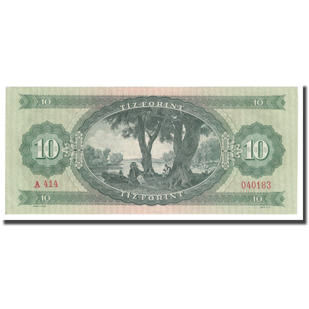Banknote, Hungary, 10 Forint, 1962, 1962-10-12, KM:168c, UNC(65-70)