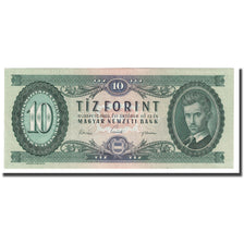 Banknote, Hungary, 10 Forint, 1962, 1962-10-12, KM:168c, UNC(64)