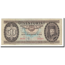 Banknote, Hungary, 50 Forint, 1969, 1969-06-30, KM:170b, VF(20-25)