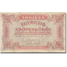 Banknote, Hungary, 1,000,000 (Egymillió) Adópengö, 1946, 1946-05-25, KM:140c