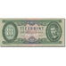 Banknote, Hungary, 10 Forint, 1962, 1962-10-12, KM:168c, UNC(64)