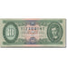 Banknote, Hungary, 10 Forint, 1962, 1962-10-12, KM:168c, UNC(65-70)
