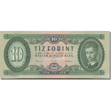 Banknote, Hungary, 10 Forint, 1962, 1962-10-12, KM:168c, UNC(65-70)