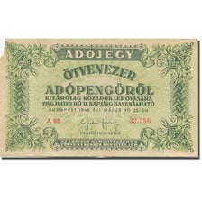 Banconote, Ungheria, 50,000 (Ötvenezer) Adópengö, 1946, 1946-05-25, KM:138a