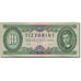 Banknote, Hungary, 10 Forint, 1960, 1960-08-24, KM:168b, UNC(64)