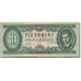 Nota, Hungria, 10 Forint, 1960, 1960-08-24, KM:168b, AU(50-53)