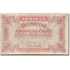 Banknote, Hungary, 1,000,000 (Egymillió) Adópengö, 1946, 1946-05-25, KM:140c