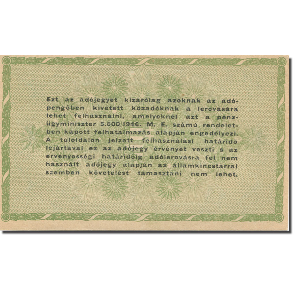 Banconote, Ungheria, 50,000 (Ötvenezer) Adópengö, 1946, 1946-05-25, KM:138b