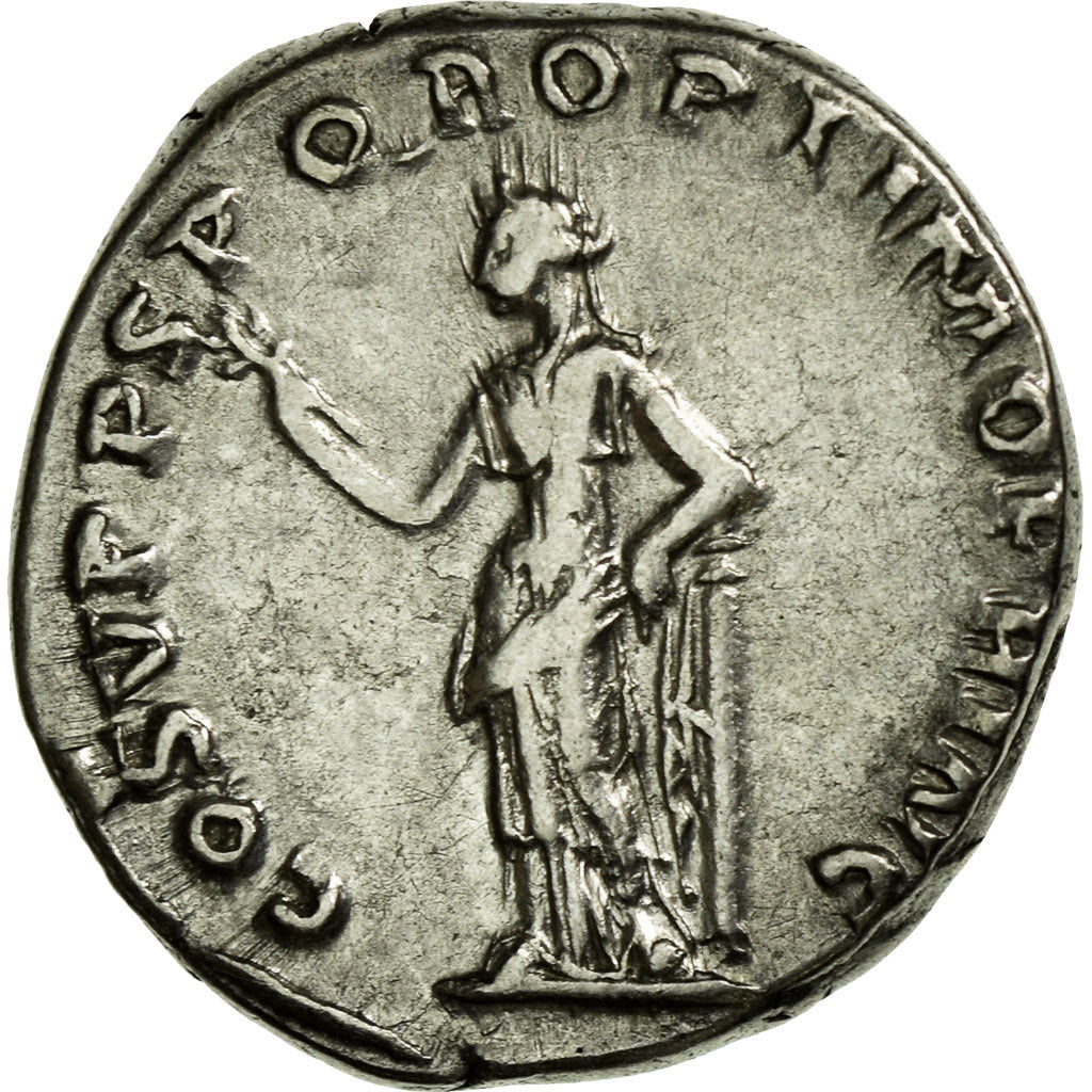 Monnaie, Trajan, Denier, Roma, TTB+, Argent, Cohen:83