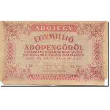 Banknote, Hungary, 1,000,000 (Egymillió) Adópengö, 1946, 1946-05-25, KM:140a