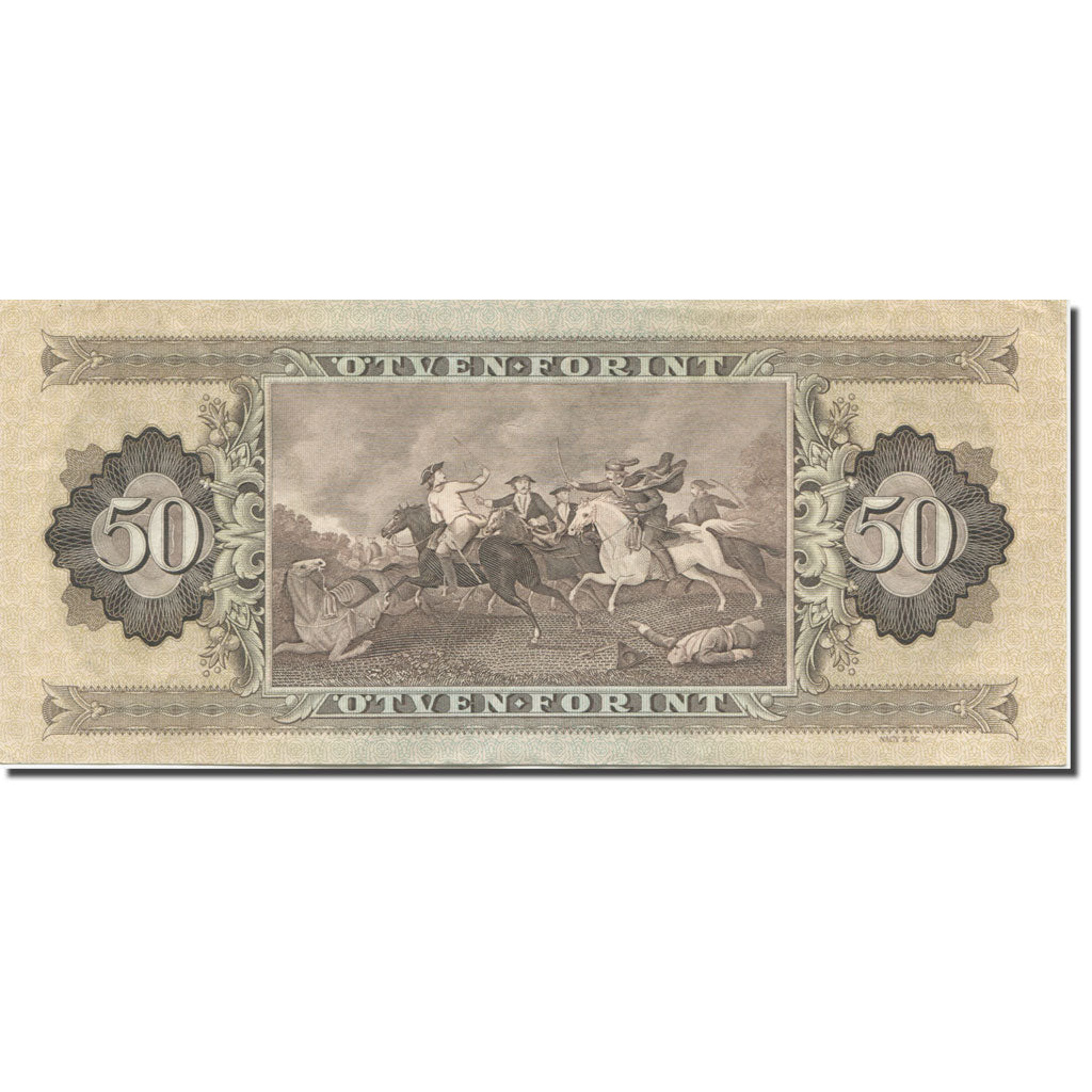 Banknote, Hungary, 50 Forint, 1975, 1975-10-28, KM:170c, UNC(64)
