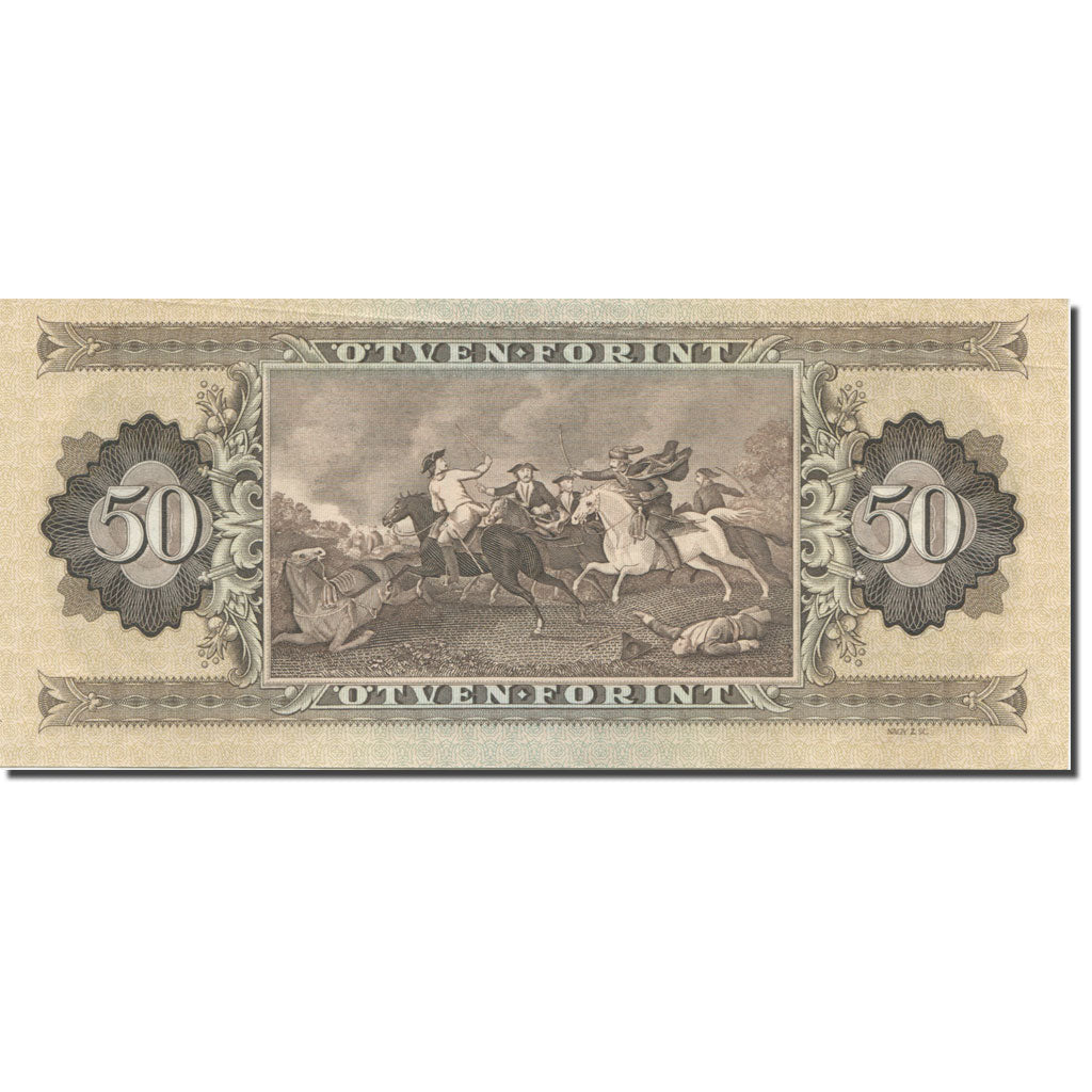 Banknote, Hungary, 50 Forint, 1975, 1975-10-28, KM:170c, UNC(65-70)