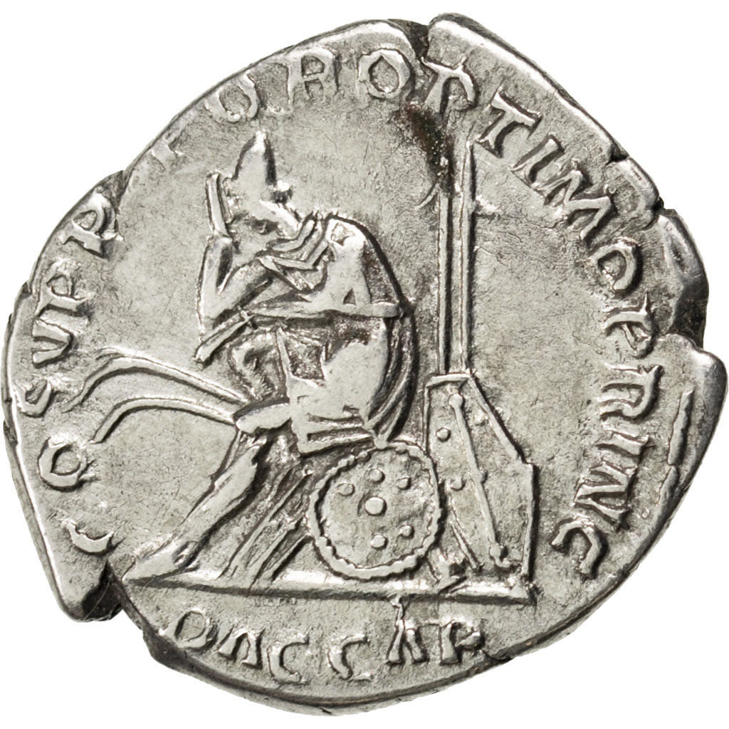 Trajan, Denarius, Roma, EF(40-45), Silver, Cohen #120, 3.00
