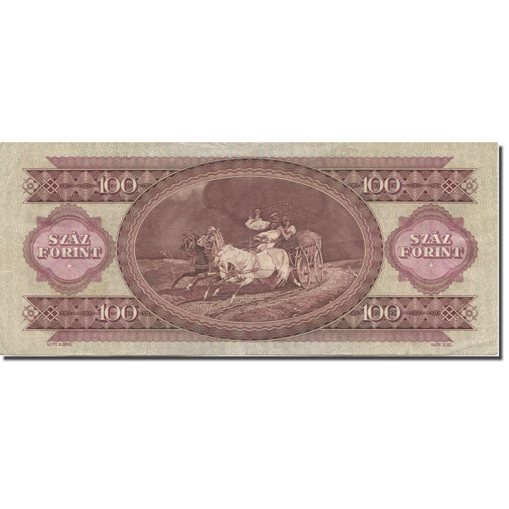 Banknote, Hungary, 100 Forint, 1962, 1962-10-12, KM:171c, UNC(64)