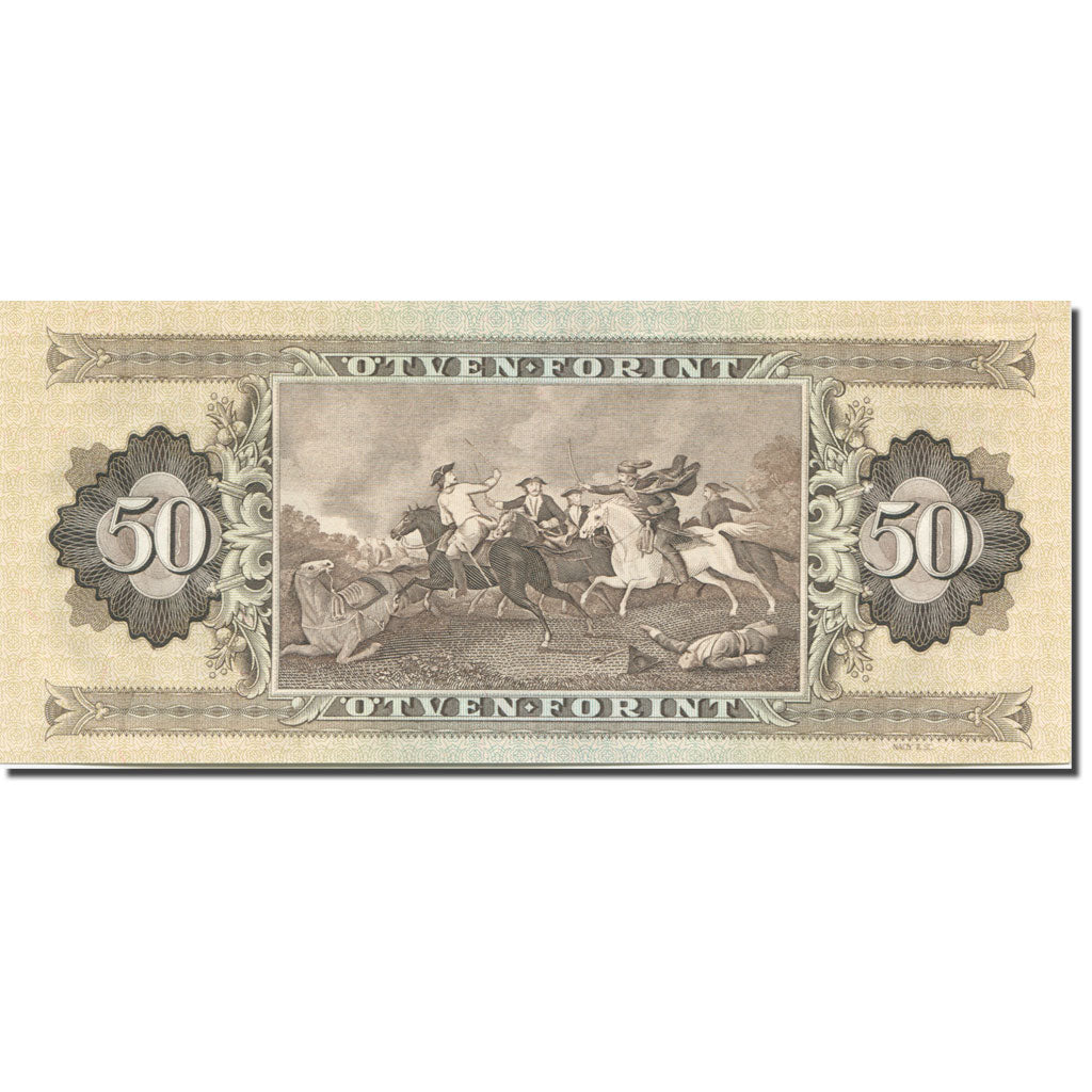 Banknote, Hungary, 50 Forint, 1983, 1983-11-10, KM:170f, UNC(65-70)